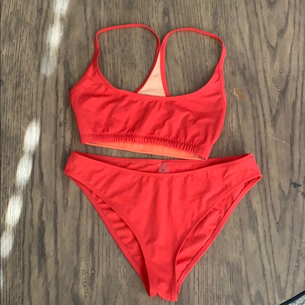 Outdoor Voices Bikini Top (XSmall) + Bottom (Med)